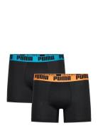 Puma Men Everyday Basic Boxers 2P PUMA Black