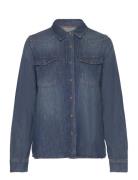 Mmelvira Denim Shirt MOS MOSH Blue