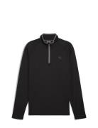 Waffle Fleece 1/4 Zip PUMA Golf Black