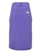 Adizero Running Singlet Men Adidas Performance Purple