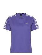 Own The Run 3 Stripes T-Shirt Adidas Performance Purple