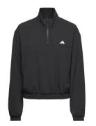 Aeroready Train Essentials Woven Quarter Zip Adidas Performance Black