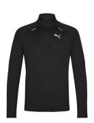 Run Cloudspun 1/4 Zip PUMA Black