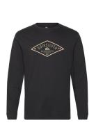 Qs Diamond Logo Ls Quiksilver Black