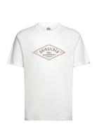 Qs Diamond Logo Ss Quiksilver White