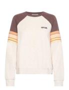 Surf Revival Raglan Crew Rip Curl Cream