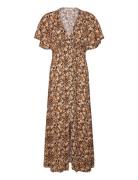 Sea Of Dreams Maxi Dress Ss Rip Curl Brown