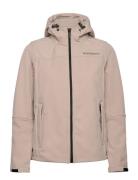 Hooded Softshell Jacket Superdry Sport Beige