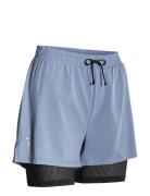 Shorts Run 2 In 1 Wmn Daehlie Blue