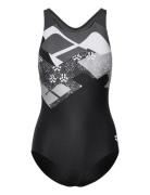 W Logo Kikko Swimsuit Controlpro Low B Arena Black