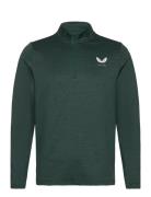 Marl 1/4 Zip Castore Green