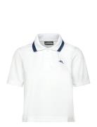 Carina Jacquard Polo J. Lindeberg White