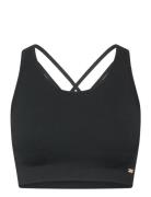 Aideny W Seamless Rib Bra Athlecia Black