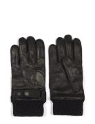 Leather Gloves Carl Howard London Black