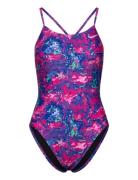 Nike W Lace Up Tie Back Op Hydrastrong NIKE SWIM Purple