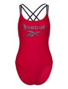 Womens Rbk Swimsuit Adalia Reebok Performance Red