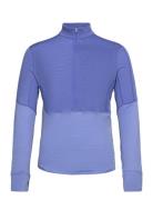 M Mer 200 Realfleece Descender Ls Half Icebreaker Blue