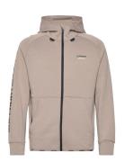 Sport Tech Logo Loose Zip Hood Superdry Sport Beige