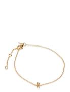 Archetype Bracelet - A-Z Gold Plated Design Letters Gold