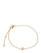 Archetype Bracelet - A-Z Gold Plated Design Letters Gold