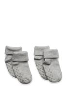 Baby Rib Sock W. Abs Minymo Grey