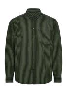 Wwday Striped Aa Embroidery Shirt G Double A By Wood Wood Green