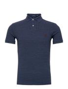 Slim Fit Mesh Polo Shirt Polo Ralph Lauren Blue