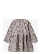 Dress L/S Aima Wheat Patterned