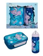 Lilo & Stitch Lunch Box And Water Bottle Set Undercover Blue