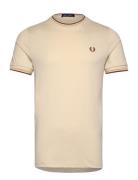 Twin Tipped T-Shirt Fred Perry Cream