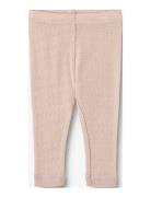 Wool Silk Leggings Agi Wheat Pink