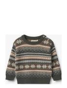 Knit Pullover Knud Wheat Brown