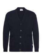 Lambswool Button Cardigan Lindbergh Navy