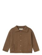 Nmmtheo Ls Loose Knit Card Lil Lil'Atelier Brown