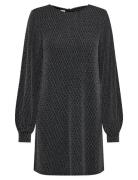 Onlcarol L/S Glitter Bow Dress Jrs ONLY Black