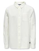 Kobrasmus L/S Oxford Shirt Wvn Kids Only White