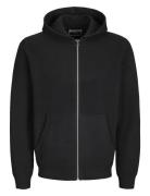 Jcocaleb Knit Zip Hoodie Bf Jack & J S Black