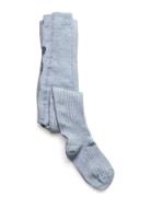 Baby Stocking W.effect On Back Minymo Blue