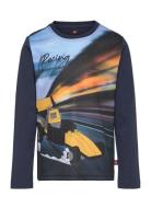 Lwtano 709 - T-Shirt L/S LEGO Kidswear Navy