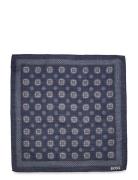 H-Pocket Sq45X45-223 BOSS Navy