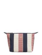 Poppy Washbag Stripe Tommy Hilfiger Beige