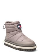 Tjw Padded Flat Boot Wl Tommy Hilfiger Grey