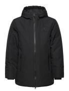 Nylon Technical Hooded Jacket Calvin Klein Black