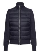 Lw Padded Knit Mix Jacket Tommy Hilfiger Navy