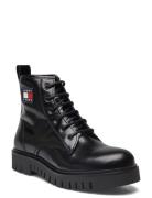 Tjw Lace Up Boot Tommy Hilfiger Black