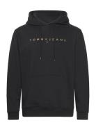 Tjm Reg Linear Gold Hood Ext Tommy Jeans Black