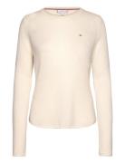 Soft Wool C-Nk Sweater Tommy Hilfiger Cream