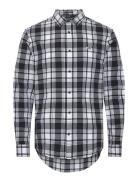 Tjm Reg Poplin Check Shirt Tommy Jeans Black