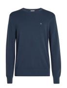 Micro Pique Structure Sweater Calvin Klein Navy