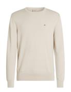 Micro Pique Structure Sweater Calvin Klein Beige